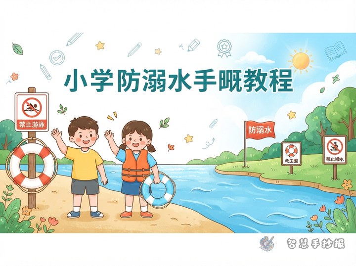 How to Draw Water Safety Poster Illustrations: Easy Lifebuoy and Warning Sign Doodles - Related topic thumbnail