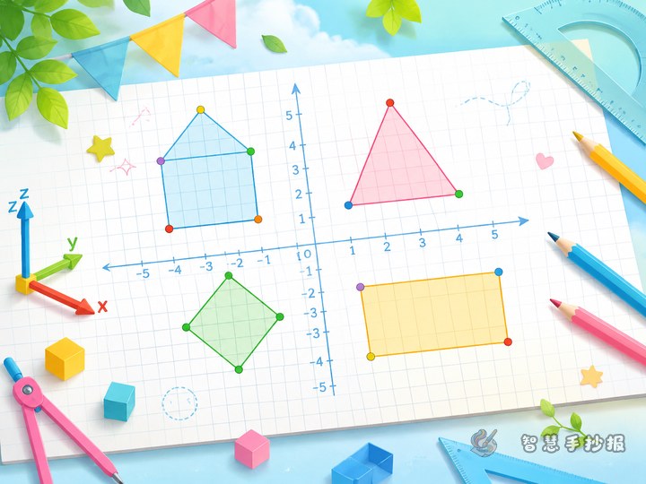 How to Make a Geometry Poster with a Coordinate Grid - Related topic thumbnail