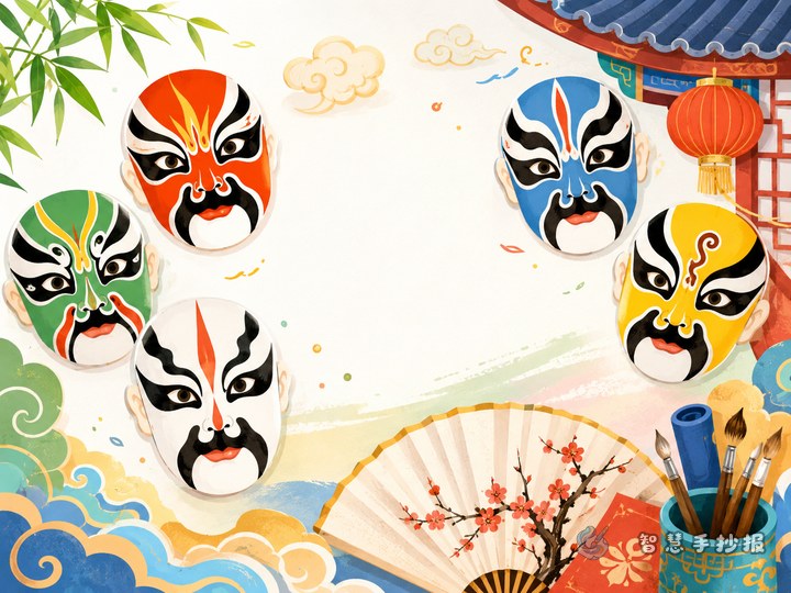 Too Many Opera Mask Patterns? How Should a Handwritten Newspaper Be Arranged? - Related topic thumbnail