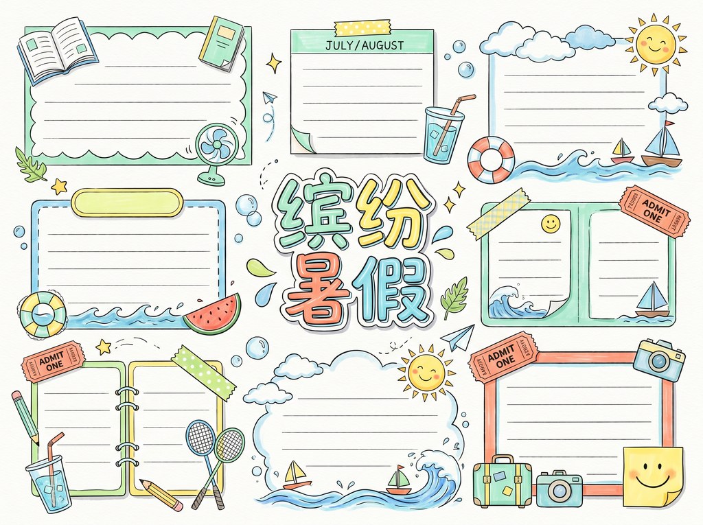 AI generated poster line art preview 3