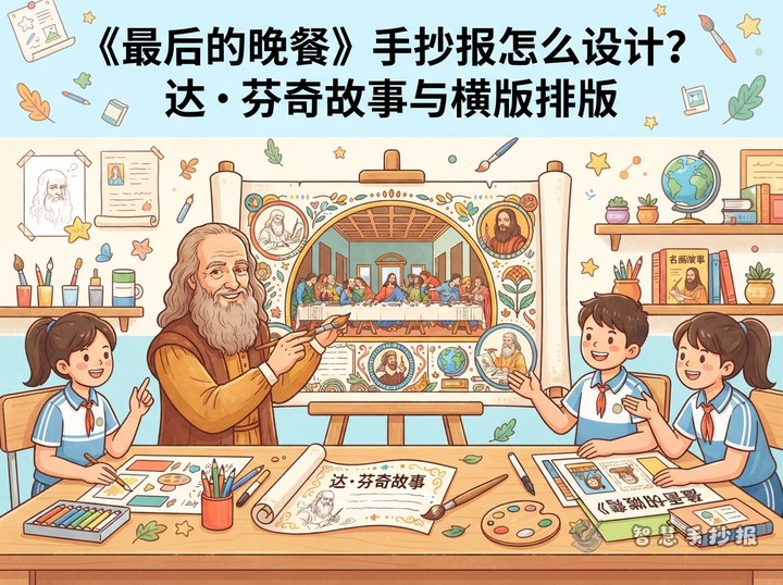 How to Design a The Last Supper Handwritten Newspaper - Related topic thumbnail