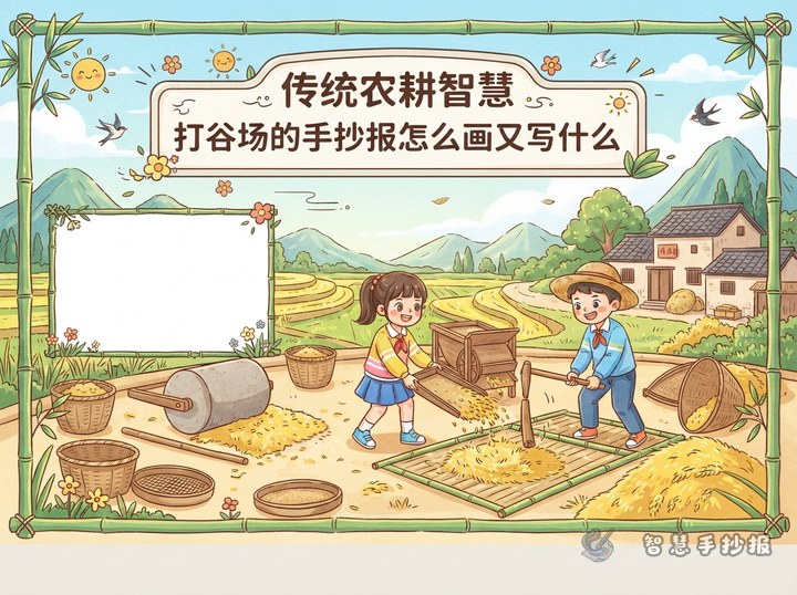 How to Make a Poster About Traditional Threshing-Ground Tools - Related topic thumbnail