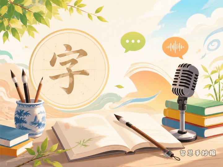 规范汉字与普通话同行手抄报内容怎么安排 - 相关内容封面