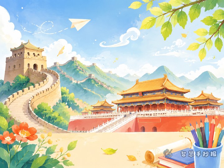 How to choose a catchy title for a Great Wall and Forbidden City handwritten newspaper - Related topic thumbnail