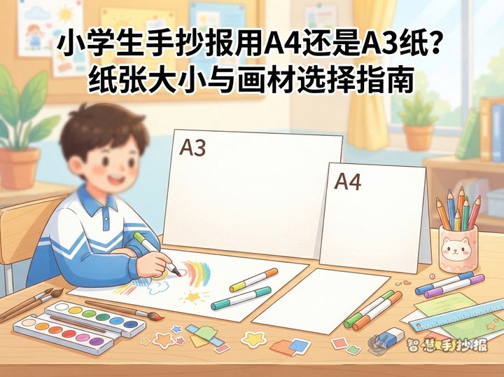 Should an Elementary School Handwritten Poster Use A4 or A3 Paper? - Related topic thumbnail