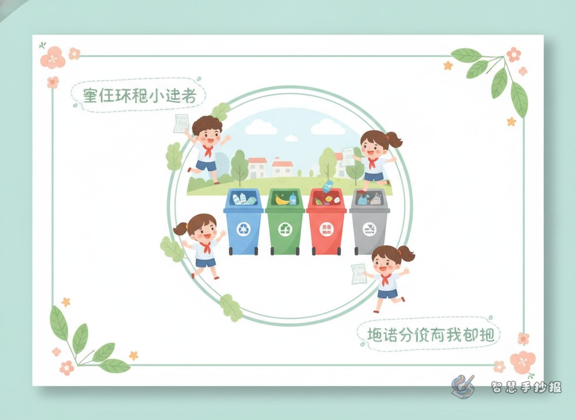 How to Make a Community Waste Sorting Volunteer Poster Clear and Attractive? - Poster topic cover image