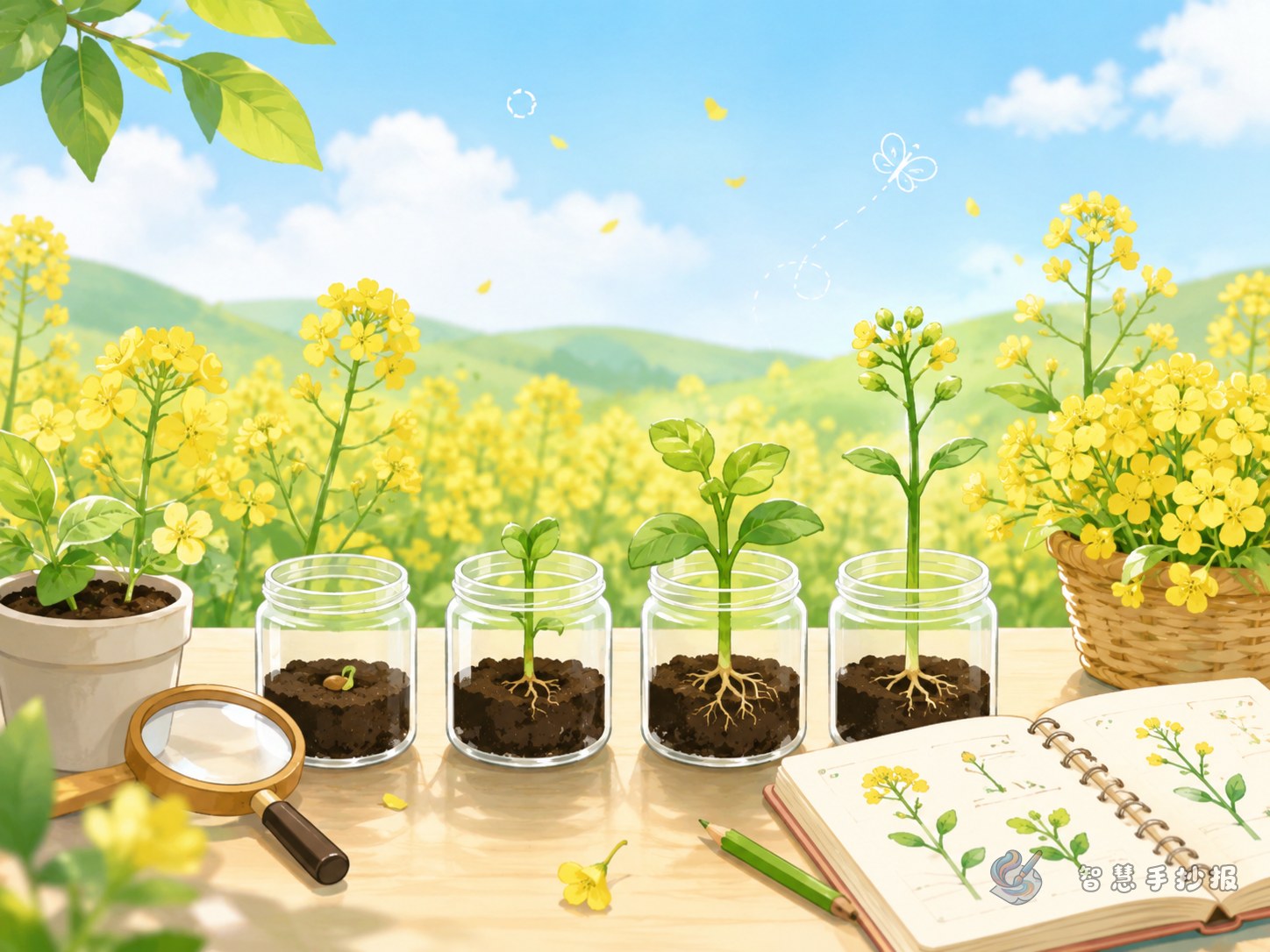 How to Make a Rapeseed Observation Handwritten Poster - Poster topic cover image