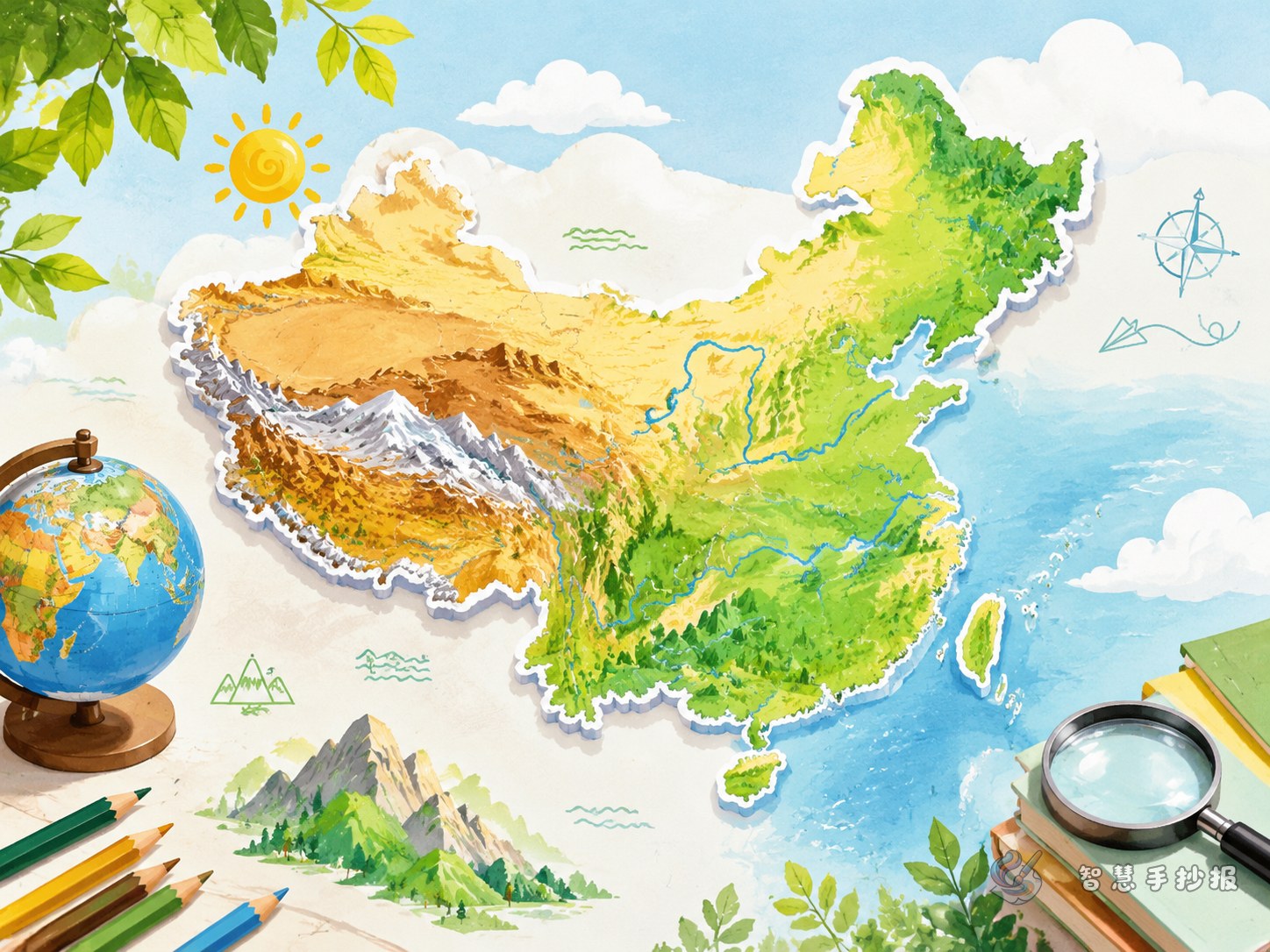 How to Design a China Landform Map Poster with a Strong Geography Feel - Poster topic cover image