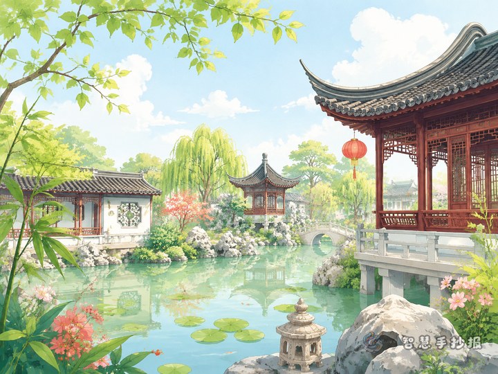 What details can make a Yuyuan Garden handwritten newspaper feel truly Jiangnan - Related topic thumbnail