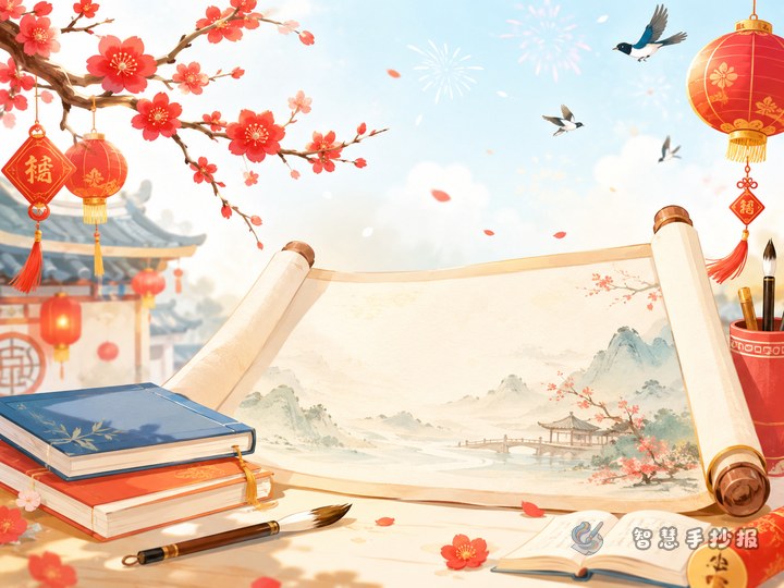 How to Choose Poems and Create a Better Layout for a Spring Festival Poetry Handwritten Newspaper - Related topic thumbnail