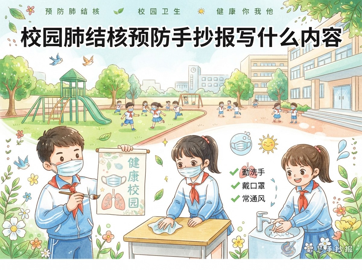 What to Put on a School Tuberculosis Prevention Poster - Poster topic cover image