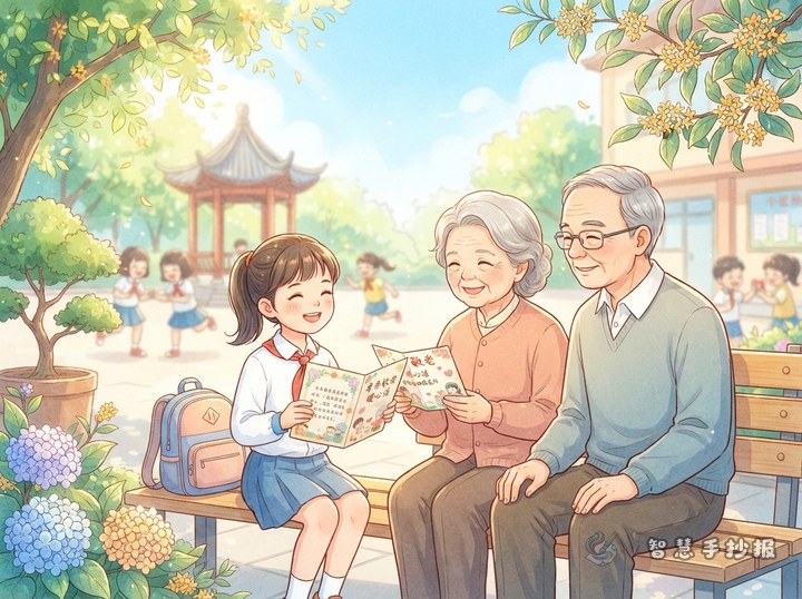 二十四孝孝亲敬老手抄报可以写哪些给长辈的暖心话 - 相关内容封面