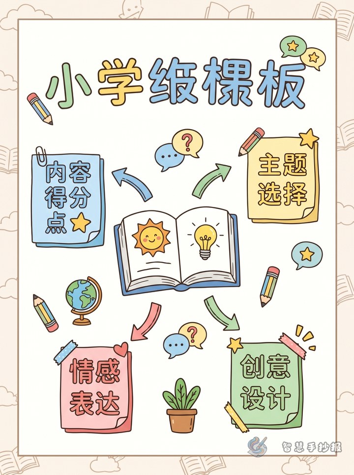 读后感分享手抄报写什么内容更容易得分 - 相关内容封面