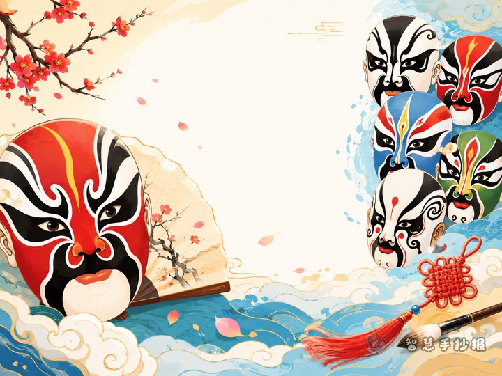 What to Write in a Traditional Opera Mask Culture Poster - Related topic thumbnail