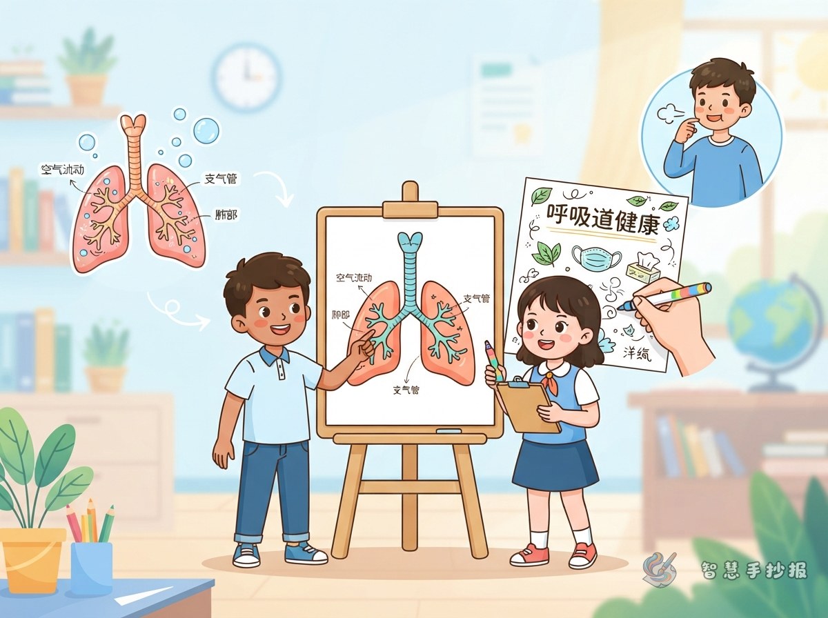 What Happens When We Cough? How to Make a Respiratory Health Poster - Poster topic cover image