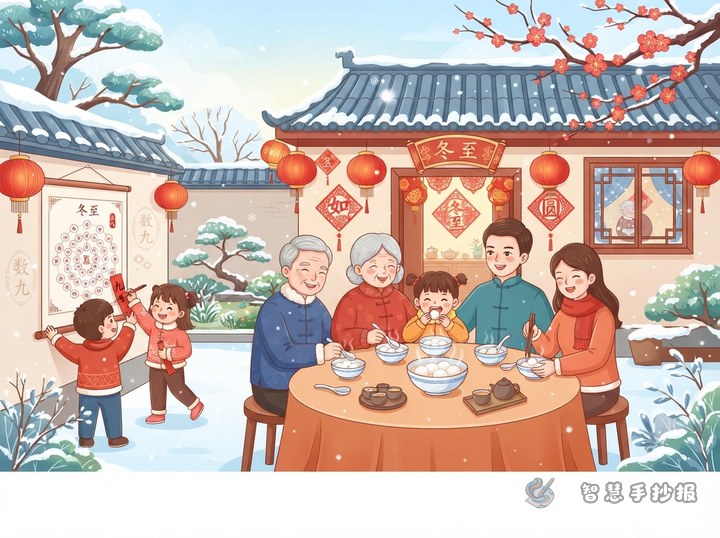 Winter Solstice Etiquette Poster: What to Write About Family and Respect - Related topic thumbnail