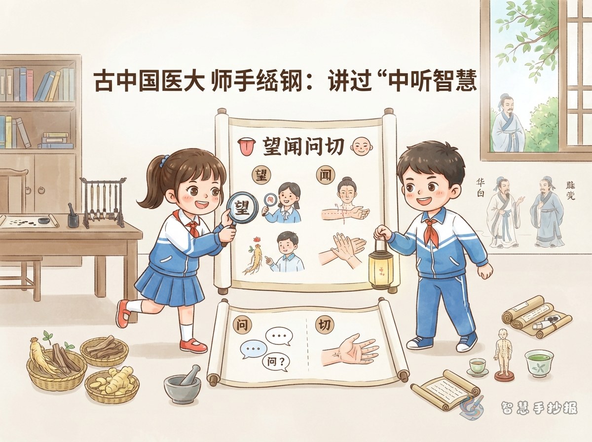 How to Make a Handwritten Newspaper About Ancient Chinese Doctors - Poster topic cover image