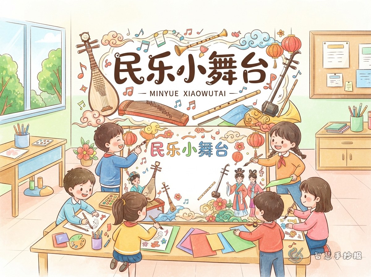 How to Make a Small Chinese Music Stage Poster - Poster topic cover image