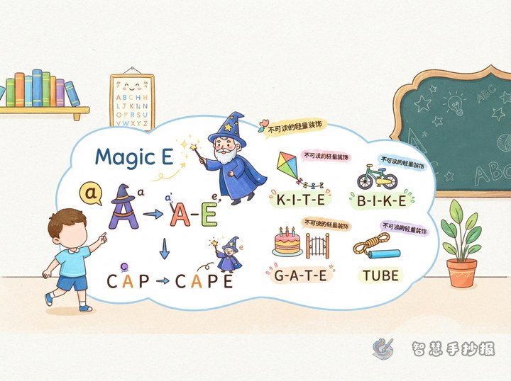 How to Make a Magic E Long Vowel Handwritten Newspaper - Related topic thumbnail