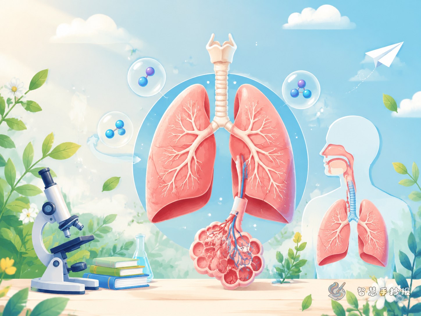 How Do Lungs Help Us Breathe? Respiratory System Poster Ideas - Poster topic cover image