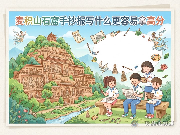 What Should I Write in a Maijishan Grottoes Handwritten Newspaper to Get a Better Score? - Related topic thumbnail