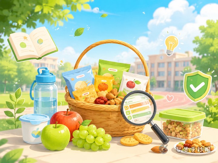 How to Choose School Snacks Safely and Healthily Poster - Related topic thumbnail