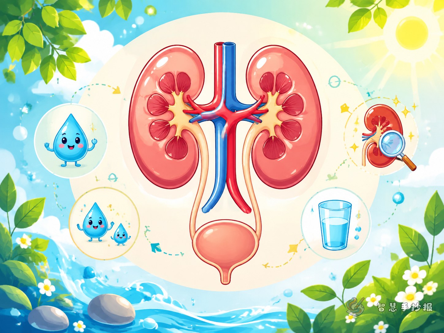 What Do the Kidneys Do Every Day? Urinary System Poster Ideas - Poster topic cover image