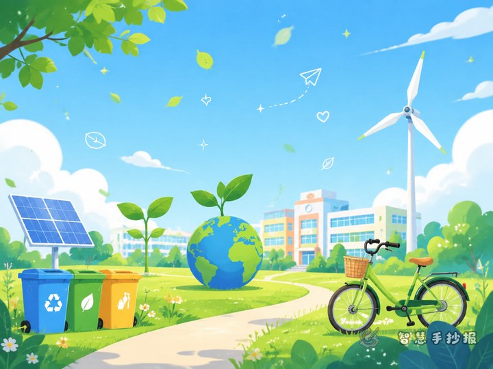 What sections work best for a campus energy-saving and emission-reduction handwritten newspaper? - Related topic thumbnail