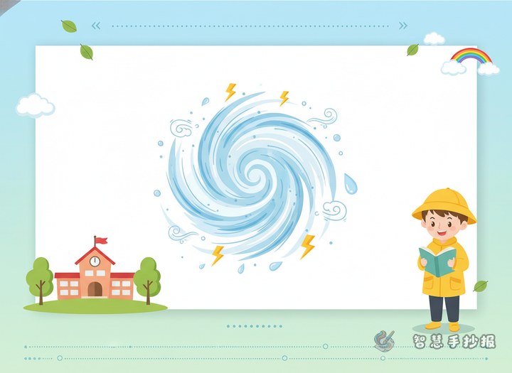 台风手抄报可以写哪些内容又容易排版 - 相关内容封面
