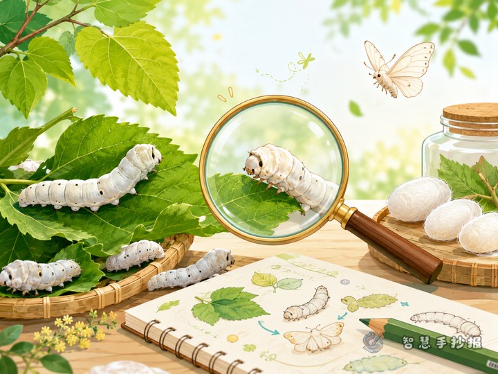 How should I divide sections for a silkworm observation poster? - Related topic thumbnail