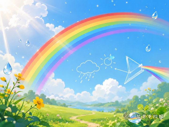 Why Do Rainbows Appear? How to Write a Rainbow Handwritten Newspaper Poster - Related topic thumbnail