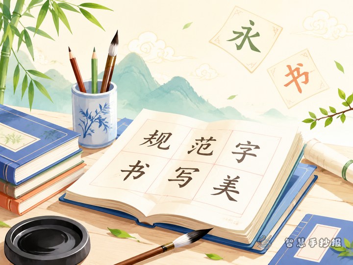 规范字手抄报写什么内容更容易拿高分 - 相关内容封面