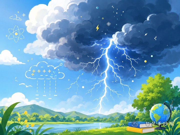Why Do Thunder and Lightning Happen? What to Write on a Science-Themed Handwritten Newspaper - Related topic thumbnail