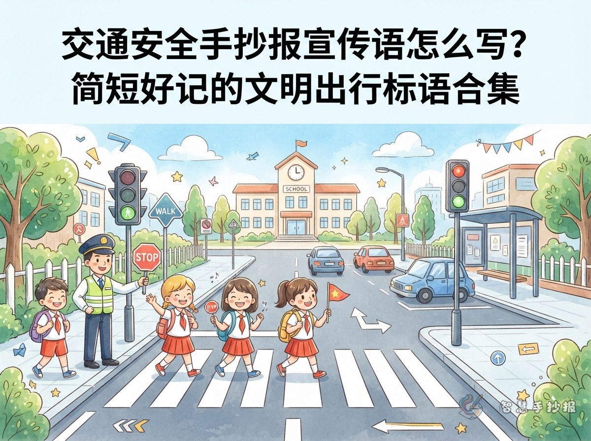 How to Write Slogans for a Traffic Safety Poster: Short, Memorable Lines for Safe Travel - Poster topic cover image
