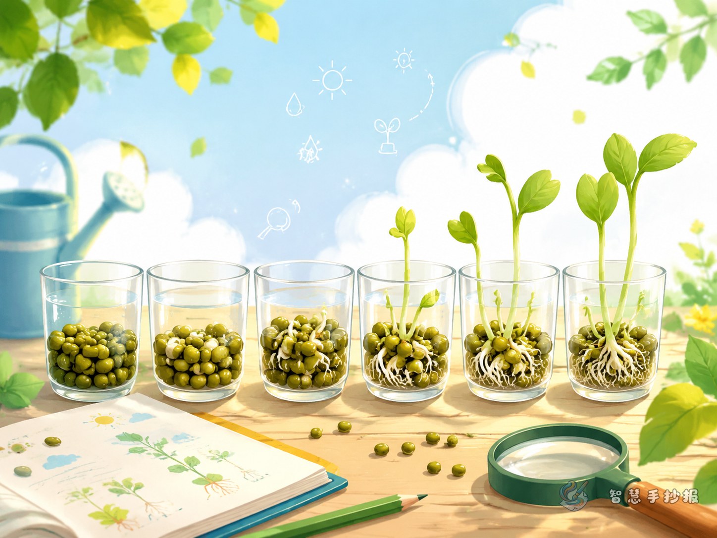 How to Make a Complete Mung Bean Sprouting Poster - Poster topic cover image