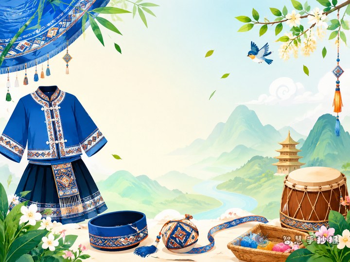 壮族服饰手抄报写哪些内容更容易出彩 - 相关内容封面