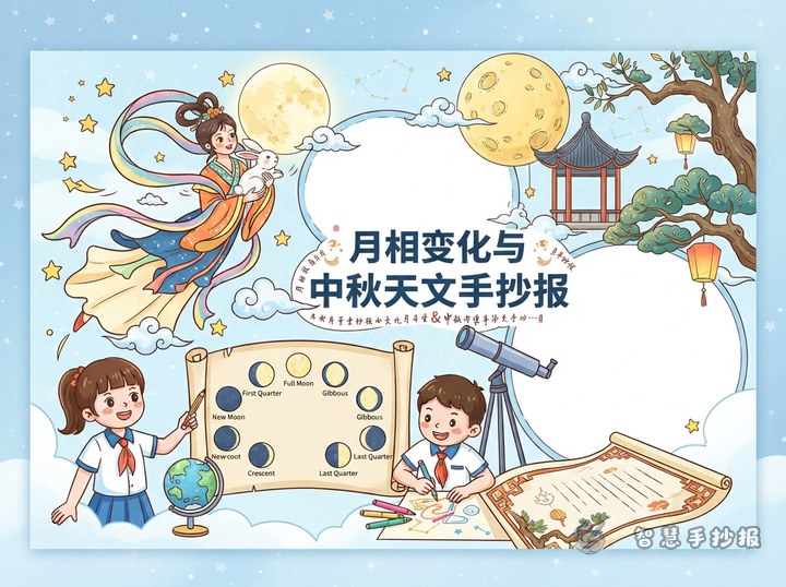 How Are Chang&rsquo;e and the Moon Phases Connected? A Mid-Autumn Astronomy Poster Plan - Related topic thumbnail
