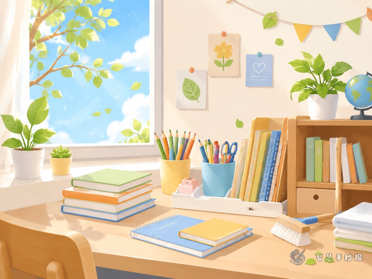 How to Write a Desk Organization Handwritten Newspaper for Labor Education - Poster topic cover image