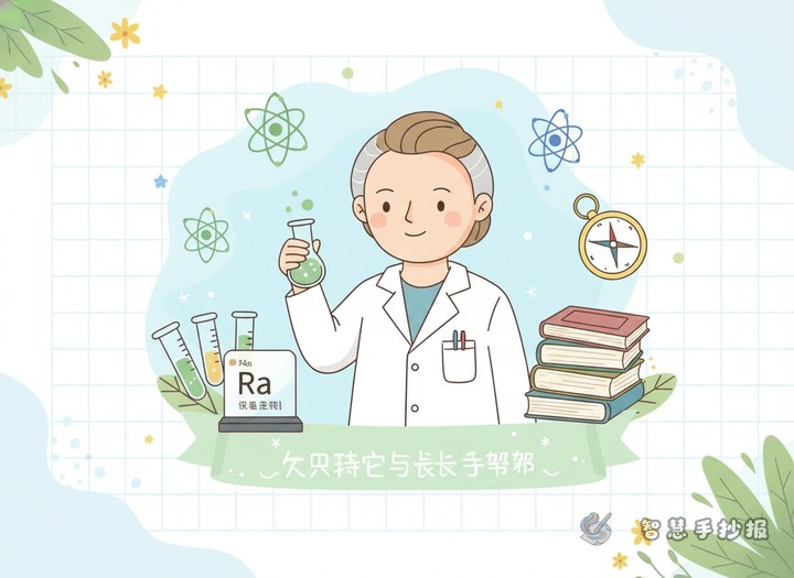 What can I write in a Marie Curie handwritten newspaper? - Related topic thumbnail