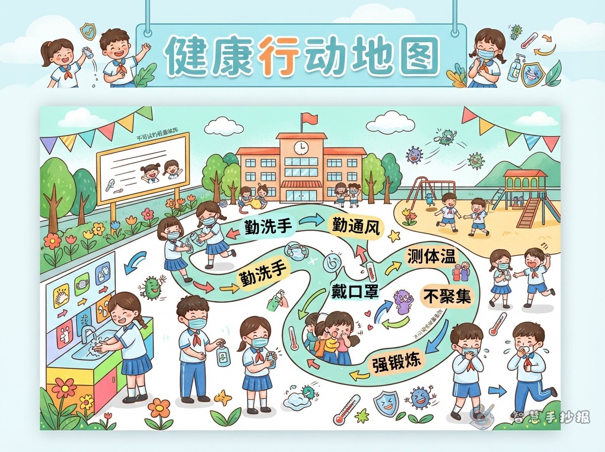 How to Design a Campus Disease Prevention Poster - Poster topic cover image