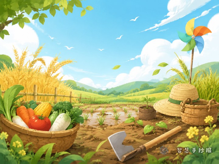 农耕实践手抄报内容怎么写更清楚好画 - 相关内容封面