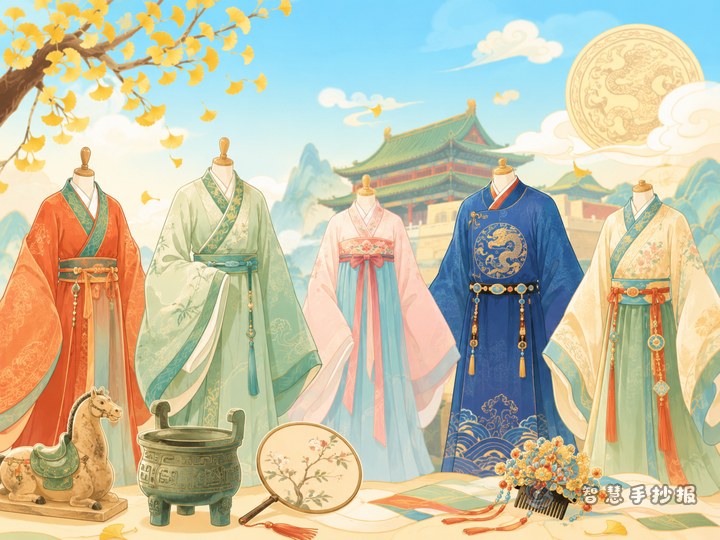 中华古代服饰主题手抄报可以写哪些内容？ - 相关内容封面