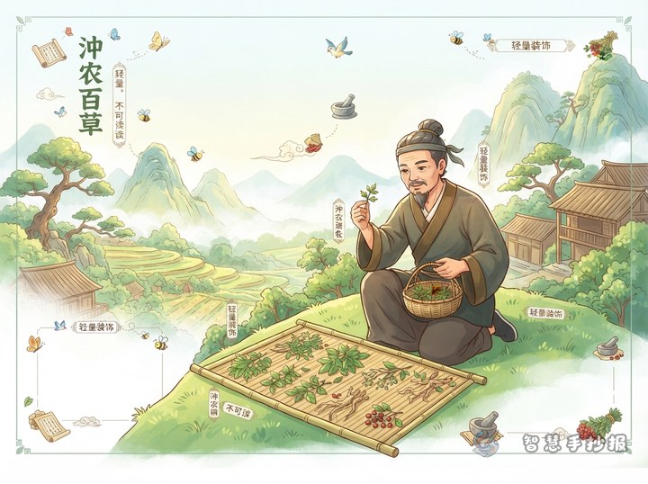 Shennong Tastes a Hundred Herbs: How to Plan This Handwritten Newspaper - Related topic thumbnail
