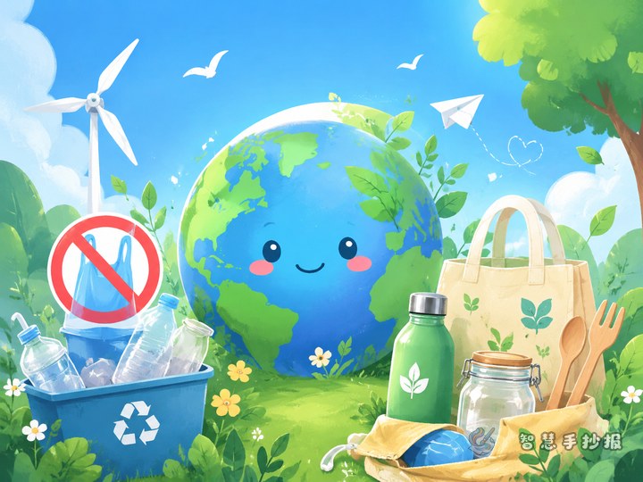 How Can an Earth Day Handwritten Newspaper Use Plastic Reduction as a Fresh Theme? - Related topic thumbnail