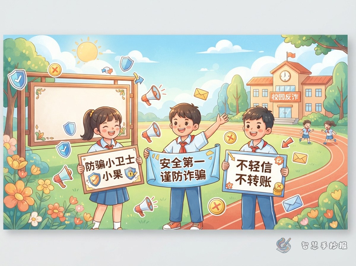How to Write Catchy Anti-Scam Slogans and Rhymes for a Campus Anti-Fraud Handwritten Newspaper - Poster topic cover image