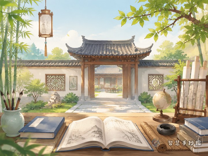 What should I write in an ancient Chinese academy handwritten newspaper to make it feel cultured? - Related topic thumbnail