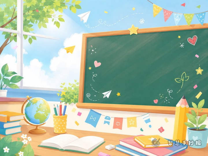 新学期班会手抄报怎么做更有班级氛围 - 手抄报专题封面