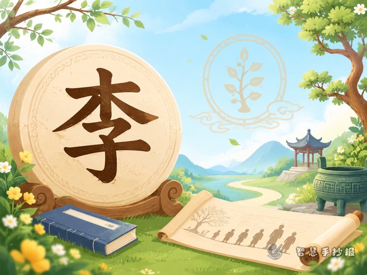 我姓李，李姓从哪里来手抄报怎么写 - 相关内容封面