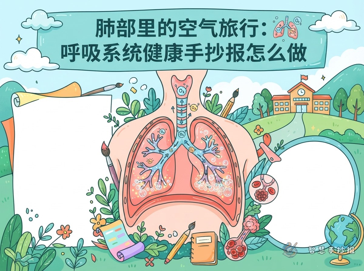 How to Make a Respiratory Health Handout About Air - Poster topic cover image