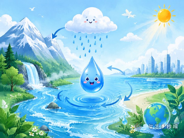 How to Draw a Water Drop Journey and River Protection Poster - Related topic thumbnail